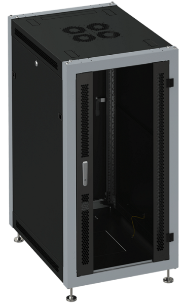 Изображение товара Шкаф напольный 19'' 27U SYSMATRIX SL 6027.912 для сетевого оборудования