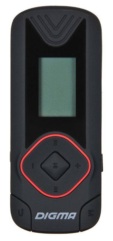 

Плеер Digma R3BK 8Gb черный/0.8"/FM/microSDHC/clip, R3BK