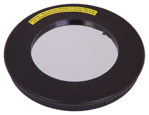 Изображение товара Солнечный фильтр Sky-Watcher 67885 для телескопов 90 мм безопасное наблюдение