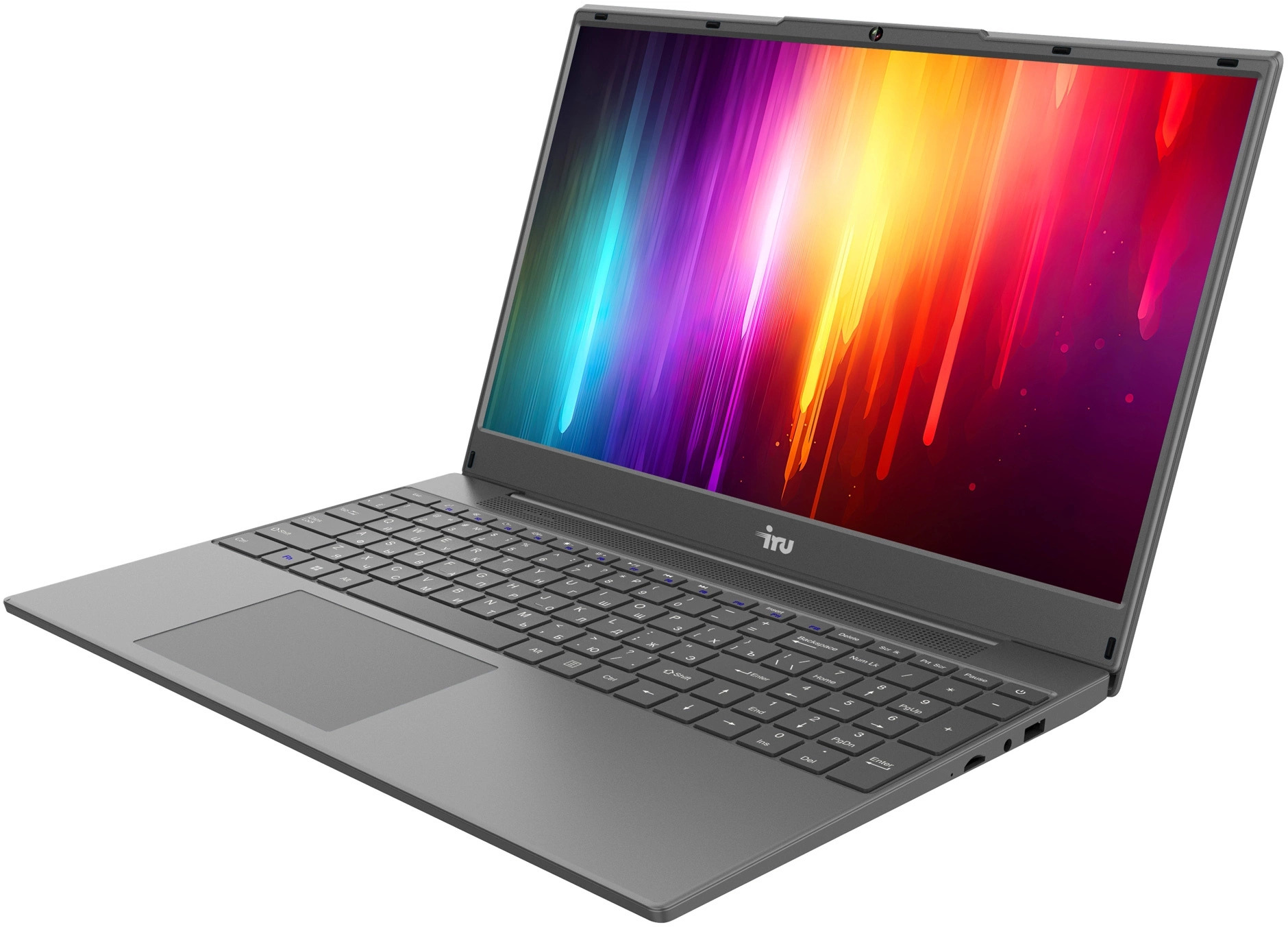 

Ноутбук iRu Tactio 15PHC 2017281 Ryzen 5 5500U/8GB/256GB SSD/Radeon Rx Vega 7/15.6" IPS FHD/WiFi/BT/Cam/Win11Pro Multi Language/grey, Tactio 15PHC