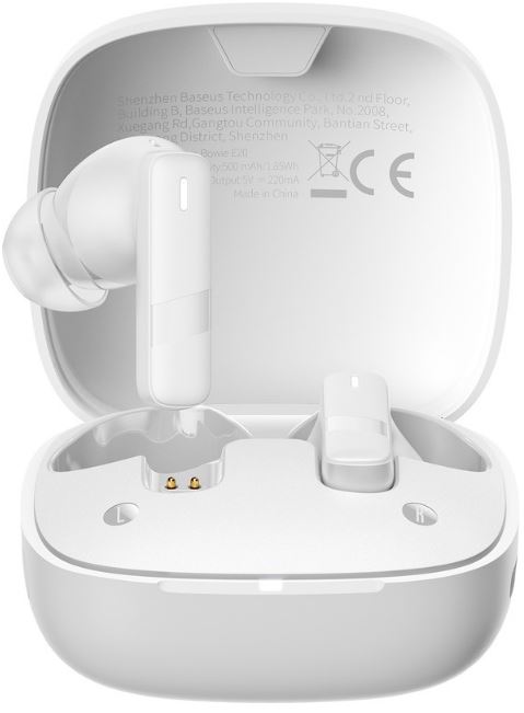 

Наушники беспроводные Baseus Bowie E20 True Wireless Earphones A00069700223-00 Stellar White, Bowie E20 True Wireless Earphones