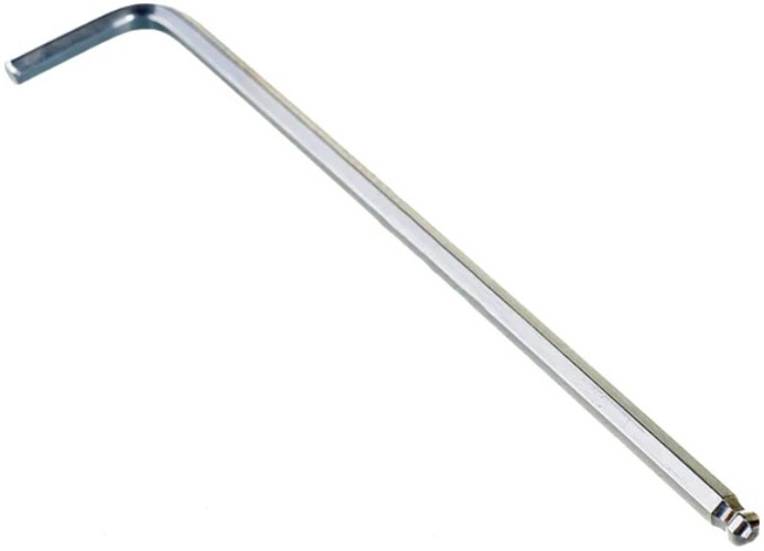 

Ключ шестигранный Kraftool Industrie 27437-5 Kraftool имбусовый, длинный c шариком, Cr-Mo, хромосатинированное покрытие, HEX 5, Industrie