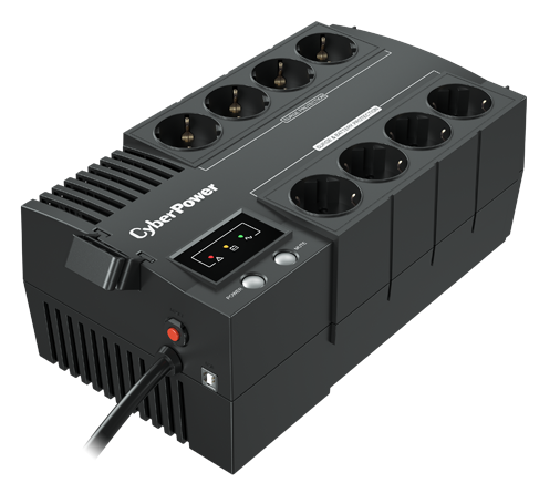 

Источник бесперебойного питания Line-Interactive CyberPower BS650E 650VA/390W USB (4+4 EURO) NEW, BS650E NEW