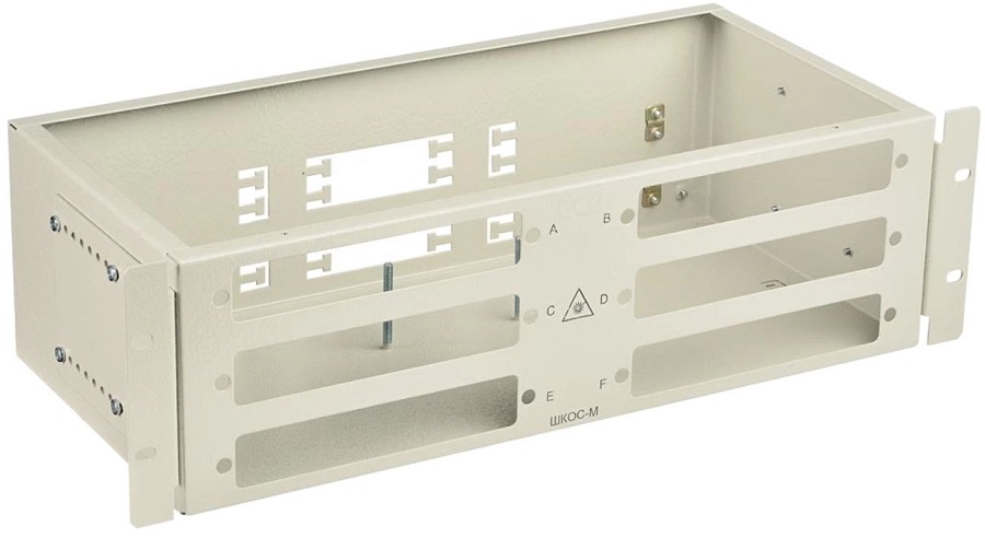 

Кросс оптический стоечный 19" стационарный 3U ССД 130303-02398 ШКОС-М-3U/6 (корпус б/планок, б/ЗИП), 130303-02398