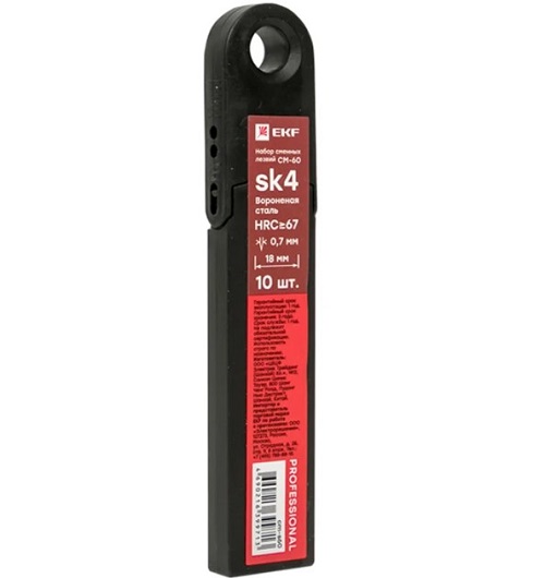 

Лезвие сменное EKF cm-s60 18 мм СМ-60 Professional, cm-s60