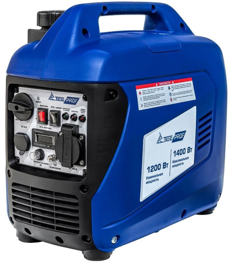 Изображение товара Генератор бензиновый ТСС SGG 1400Si 220В мощность 1.2 кВт