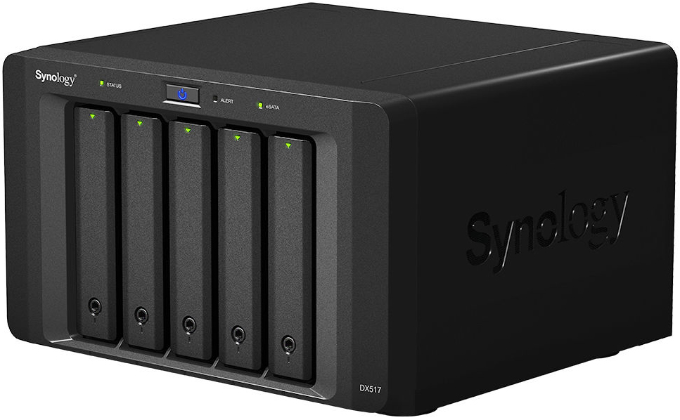 

Модуль расширения Synology DX517 5xHDD для DS1517+,1817+,DS718+,NVR1218, без HDD, DX517