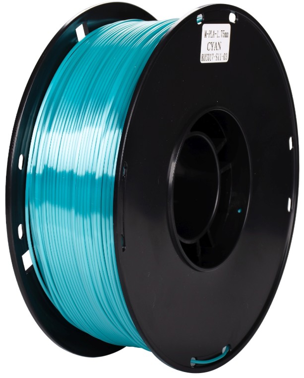 

Пластик для принтера 3D PLA Cactus CS-3D-PLA-1KG-S-CYAN d1.75мм 1кг L326м 1цв., CS-3D-PLA-1KG-S-CYAN