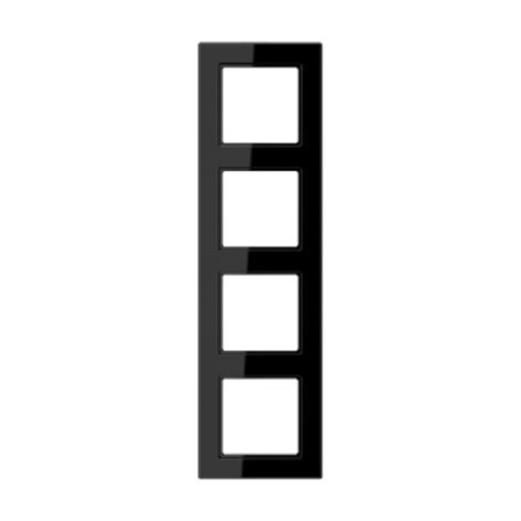 Изображение товара Рамка Jung AC584SW для 4 постов монтаж вертикальный и горизонтальный