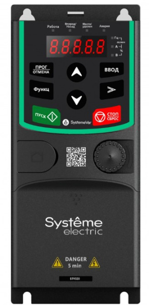 Изображение товара Преобразователь частоты Systeme Electric STV320U22N4 2.2 кВт для промышленного использования