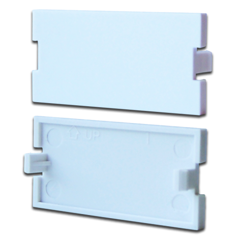 Изображение товара Модульные вставки Lanmaster LAN-MBP-XX-WH для телекоммуникаций и оптики