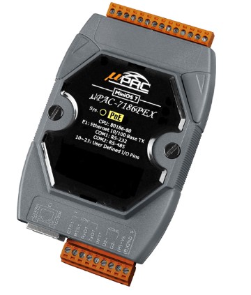 

Коммутатор ICP DAS uPAC-7186PEX-G CR Palm-size uPAC with PoE (RoHS), uPAC-7186PEX-G CR