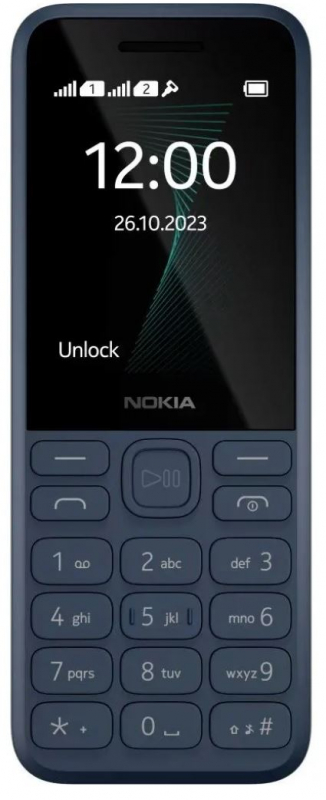 

Мобильный телефон Nokia 130 TA-1576 DS EAC темно-синий моноблок 2Sim 2.4" 240x320 Series 30+ GSM900/1800 Protect FM Micro SD max32Gb, 130 TA-1576 DS
