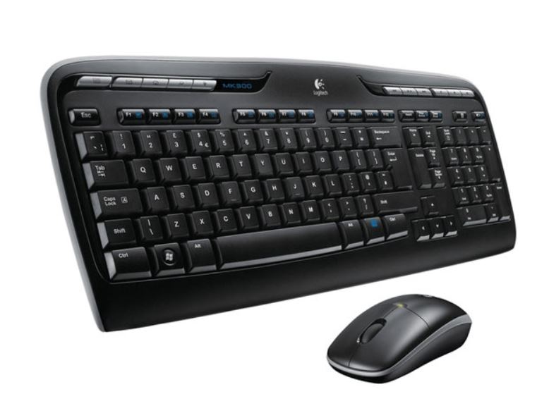 

Клавиатура и мышь Wireless Logitech Combo MK330 920-003995 USB, black, Combo MK330