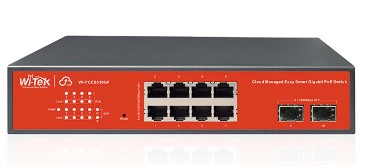 

Коммутатор Wi-Tek WI-PCES310GF настраиваемый PoE 120Вт, порты 8 PoE GE + 2 SFP, Easy Smart, WI-PCES310GF
