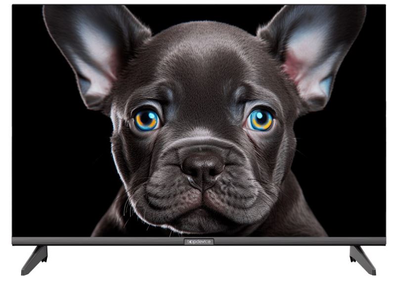 

Телевизор TopDevice TDTV24CS08H_BK 24"/HD/VA/Smart SBER/Голосовой пульт/1-8 Гб/BT/60Гц/черный, TDTV24CS08H_BK