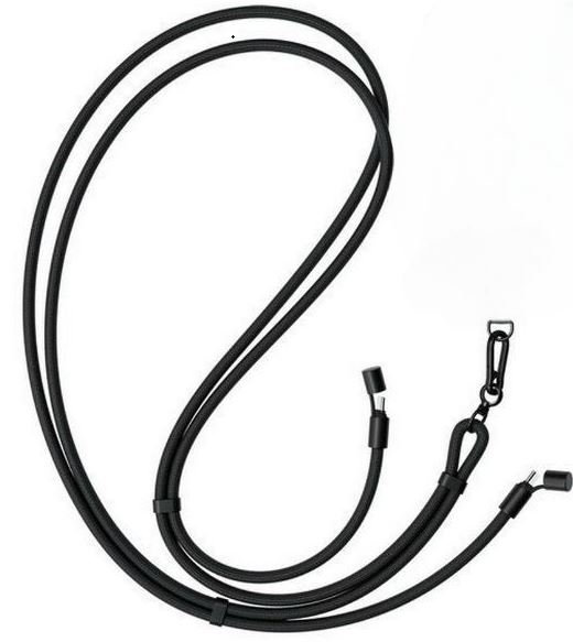 

Кабель интерфейсный Satechi ST-LOTGLK зарядный кабель - ремень через плечо OntheGo Crossbody Lanyard Cable 60W, длина: 1.5м, цвет: черный, ST-LOTGLK
