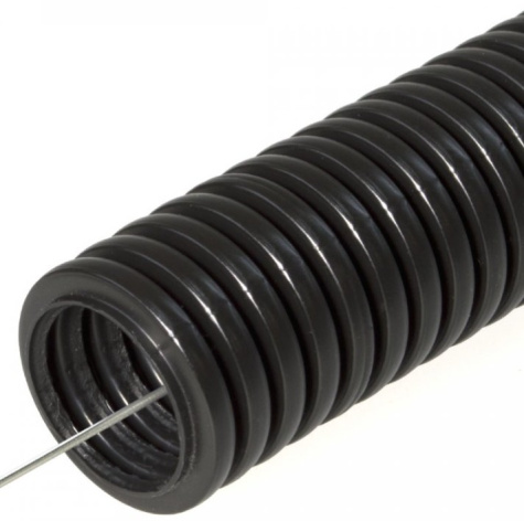 Изображение товара Гофрированная труба Промрукав PR02.0066 32 мм 25 м для защиты кабелей