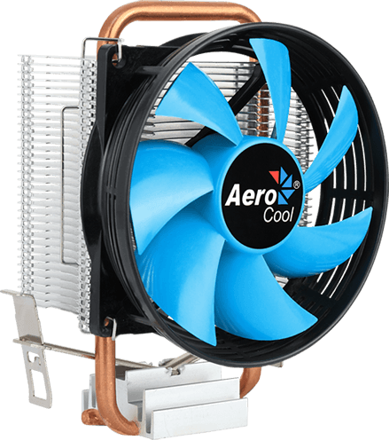 

Кулер AeroCool VERKHO 1-3P Soc-FM2+/AM2+/AM3+/AM4/1150/1151/1155/ Al+Cu 100W, 27.6 dBA, 59.9 CFM, 3-pin 280gr Ret, VERKHO 1-3P