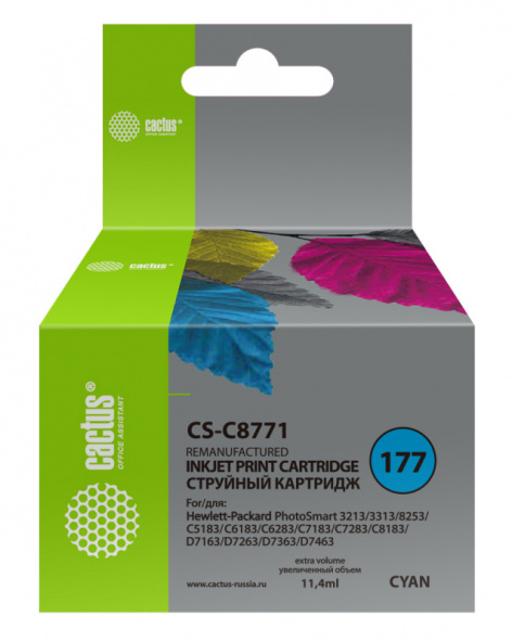 фото Картридж струйный Cactus CS-C8771 в Ростове-на-Дону