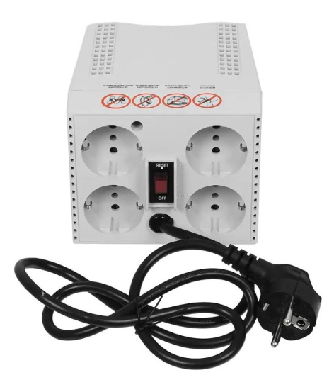 Изображение товара Стабилизатор напряжения Powercom TCA-2000 2000 ВА для компьютеров и техники