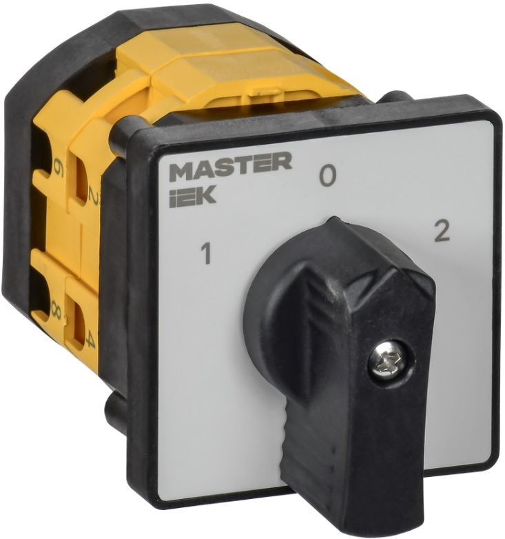 

Переключатель кулачковый IEK MI-CS10-016-075 стандартная рукоятка 16А схема 75, MI-CS10-016-075