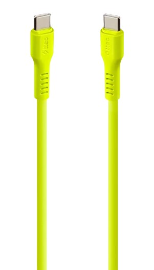 

Кабель TTEC 2DK59NS USB-C - USB-C 60W PD/QC Fast Charging/Data Cable. Цвет: неоновый желтый, 2DK59NS