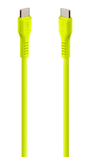 Изображение товара Кабель TTEC для USB Type-C 1.2 м Желтый поддержка быстрой зарядки