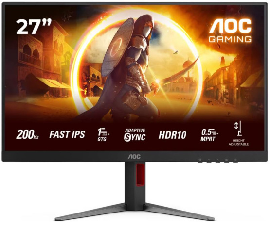 Изображение товара Монитор 27" AOC 27G4HA