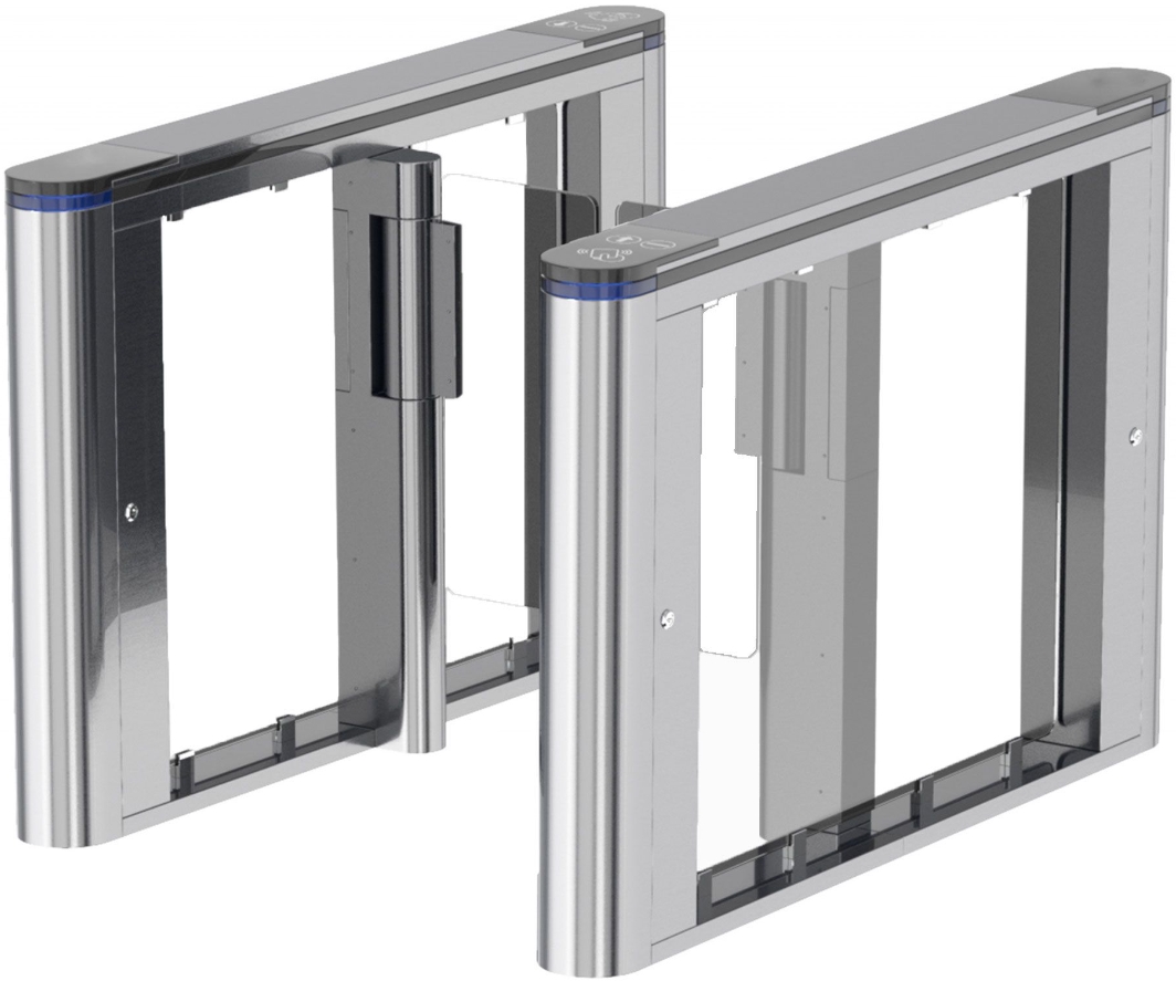 

Турникет БЛОКПОСТ РСП 800 автоматический, с функцией "антипаника", комплект считывателей (HID, E-Marine), створки - стекло, пульт управления с кабелем, РСП 800