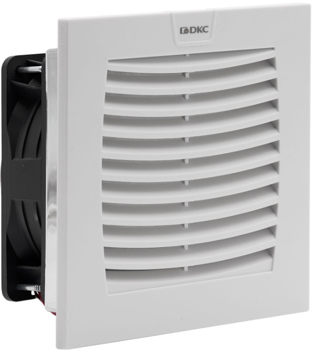 

Вентилятор с фильтром DKC R5MCV15048 ЭМС 120 м3/ч, 48В DC, 152х152 мм, IP54, R5MCV15048
