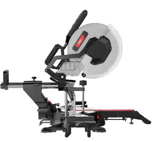 Изображение товара Пила торцовочная Deli DE571 мощная и точная для профессиональных и бытовых работ