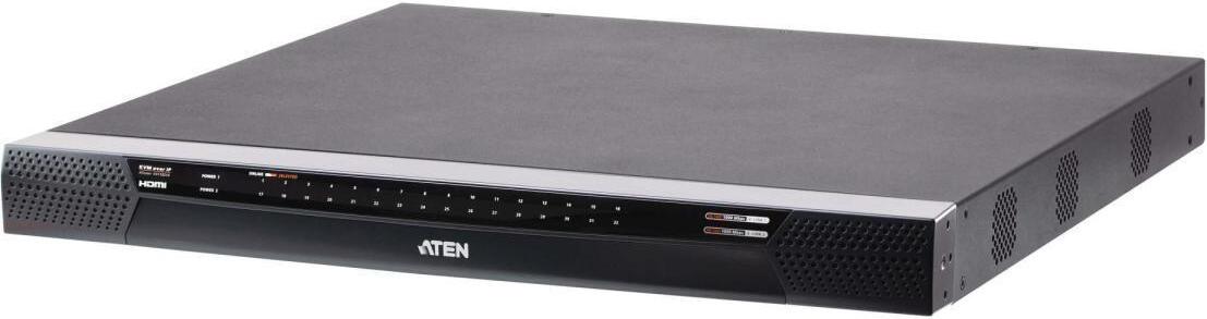 

Переключатель KVM Aten KN1132VB-AX-G 32-портовый многоинтерфейсный с доступом по IP и поддержкой 1-локального/1-удаленного сеанса совместного доступа, KN1132VB-AX-G