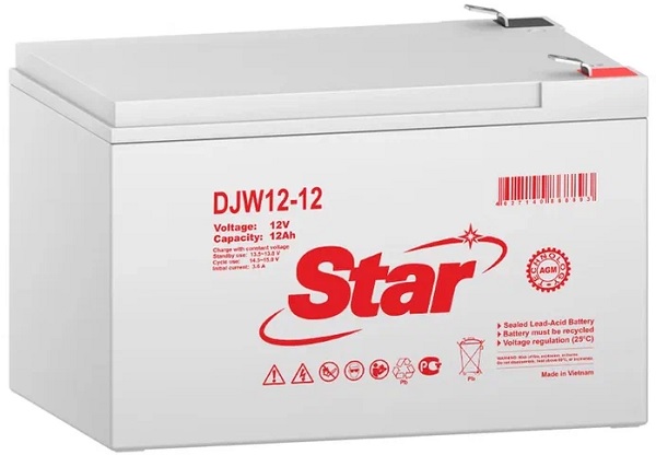 

Аккумулятор Star DJW12-12, DJW12-12