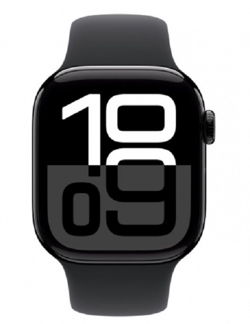 

Часы Apple Watch Series 10 GPS 42mm MWWE3 Jet Black Aluminium Case with Black Sport Band - S/M, Watch Series 10 GPS 42mm