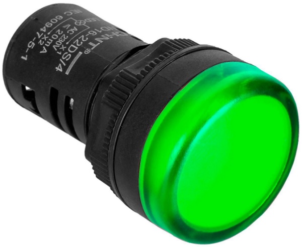 

Индикатор CHINT 592940 ND16-22DS/2, зел., AC/DC, 24в (R), 592940