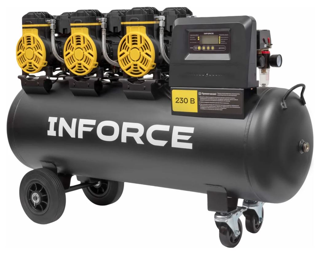 

Компрессор Inforce ISWC-100L/720D безмасляный, ISWC-100L/720D