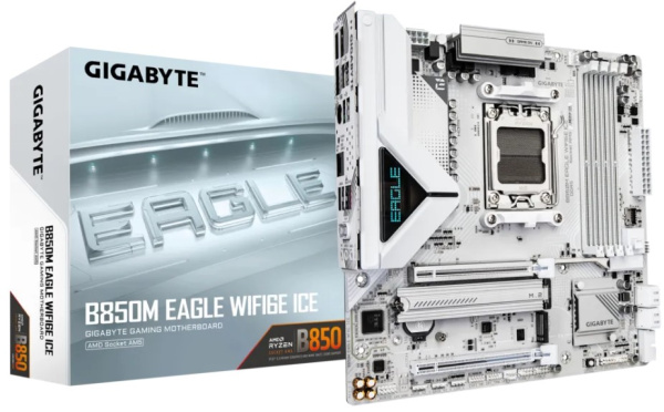 фото Материнская плата mATX GIGABYTE B850M EAGLE WIFI6E ICE в Уфе