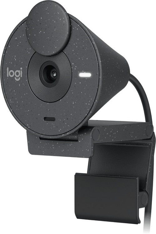 

Веб-камера Logitech Brio 300 FHD черная, 960-001436, Brio 300