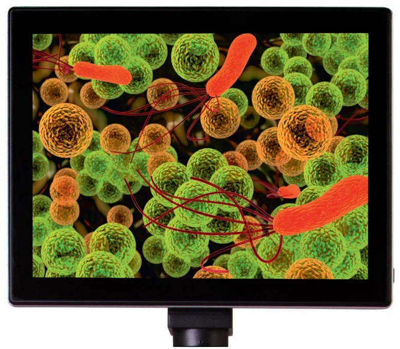 

Камера Levenhuk MED 74246 Levenhuk цифровая, 5 Мпикс с ЖК-экраном 9,4" для микроскопов, MED