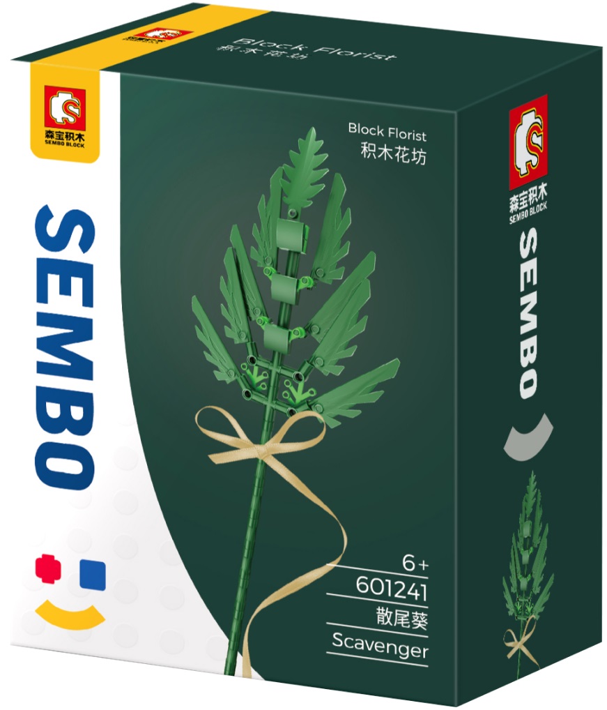 

Конструктор Sembo Block 601241 «Букет цветов: Папоротник», 63 детали, 601241
