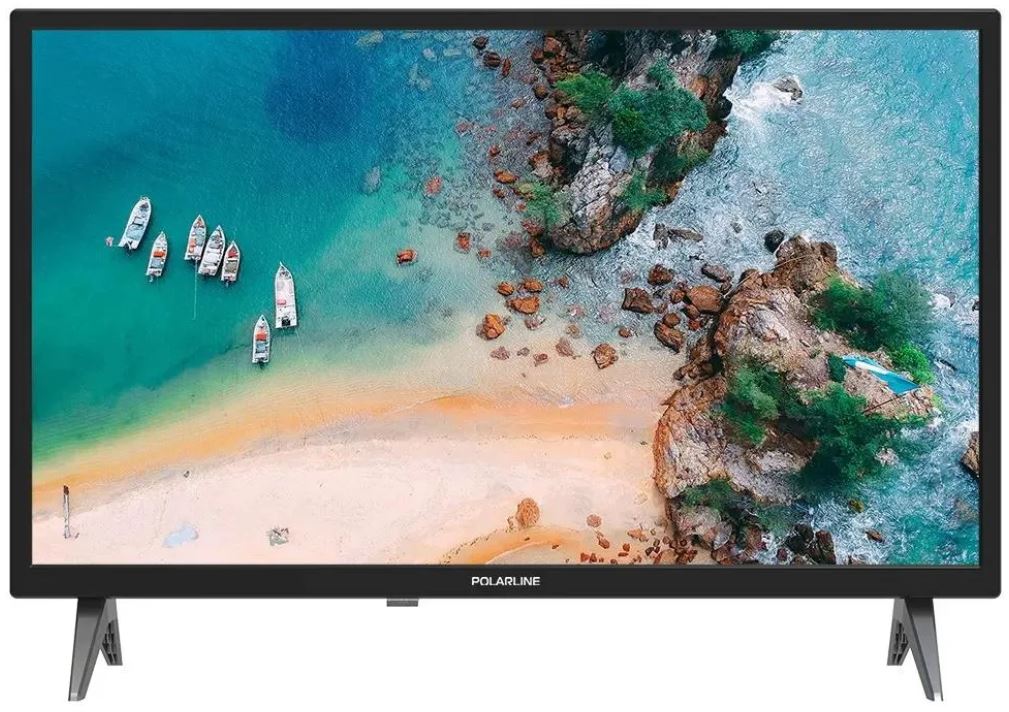 

Телевизор LED POLARLINE 24PL51TC-SM 24" черный HD 50Hz DVB-T DVB-T2 DVB-C WiFi Smart TV (RUS), 24PL51TC-SM