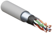 фото Кабель витая пара EKF TRCS-5EFTP-04LTX-GY-IN3