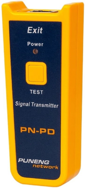 Изображение товара Тестер LANMASTER LAN-PPi-CHKTOOL для витой пары, RJ-45, желтый