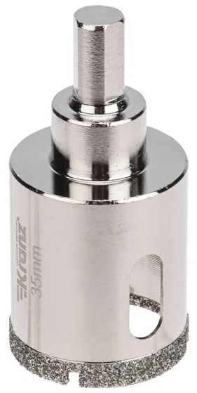 Изображение товара Алмазная коронка KRANZ KR-92-0027 для керамогранита и стекла