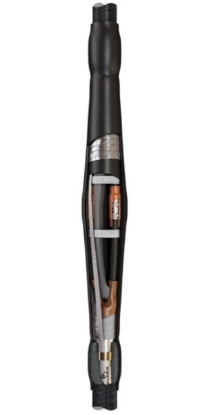 Изображение товара Муфта КВТ 52648 для соединения трехжильных кабелей высокоя электрическая прочность