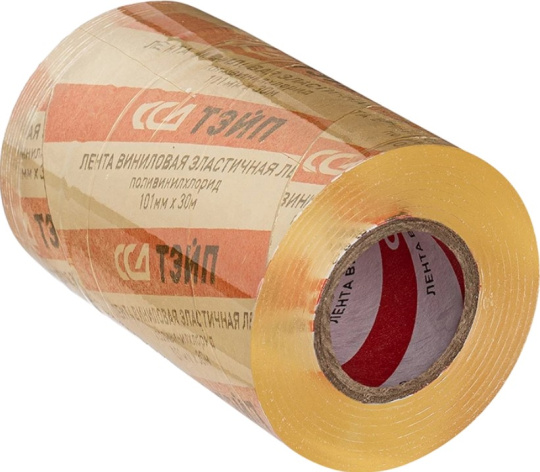 Изображение товара Изолента ССД 120804-00091 - ЛВЭ PVC 0. 22 мм 100×30 м желтая