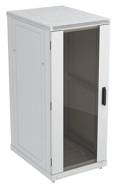 

Шкаф напольный 19", 33U ССД 130411-00522 телекоммуникационный, ШТ-НП-33U-600-800-С, передняя дверь стекло, 130411-00522