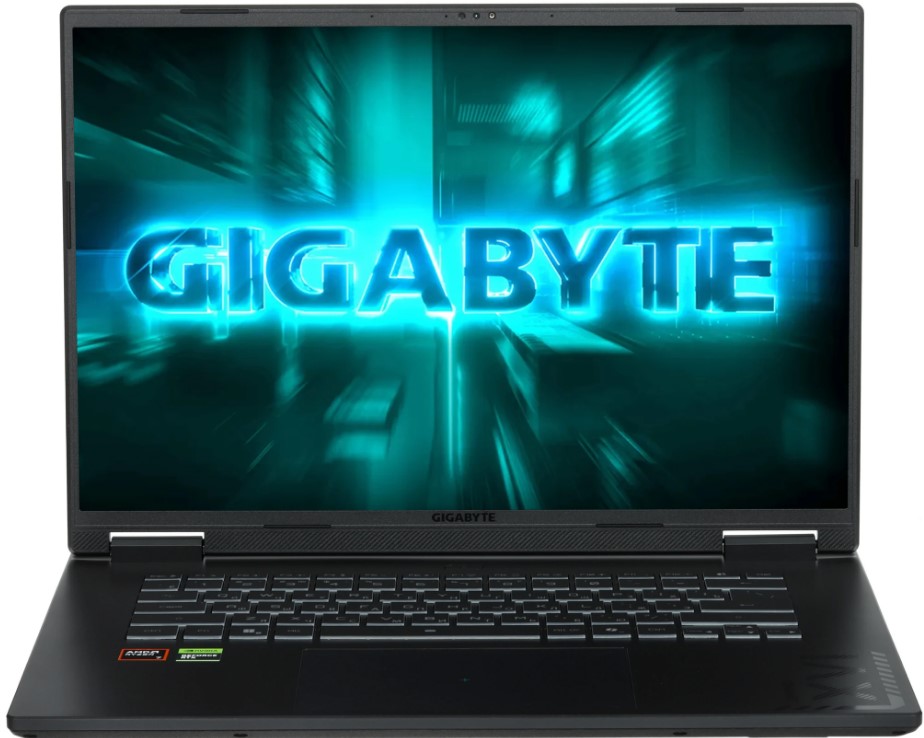 

Ноутбук GIGABYTE Gaming A16 GA6H 5THP3KZ893SD Ryzen 7 170/16GB/512GB SSD/RTX5050 8GB/16" WUXGA 165Hz/noOS/black, Gaming A16 GA6H