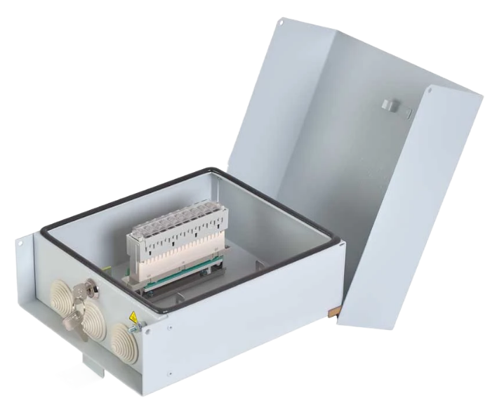 

Кросс-бокс ССД 120911-00080 ящиккабельный ЯКГ-20/10-Р, Плинт с винтовыми клеммами, с магазином защиты, 120911-00080